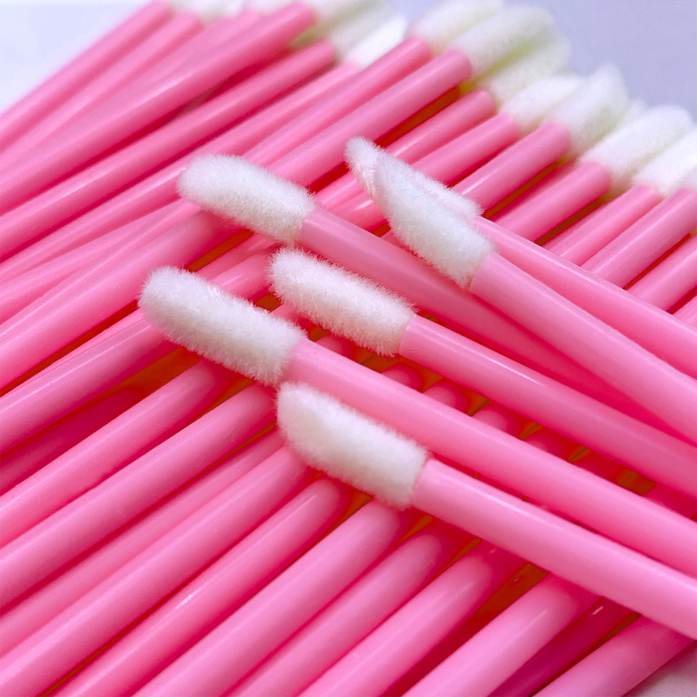 Eyelash Extension Options - 50/500PCS Disposable Lip Brush Eyelash Extension