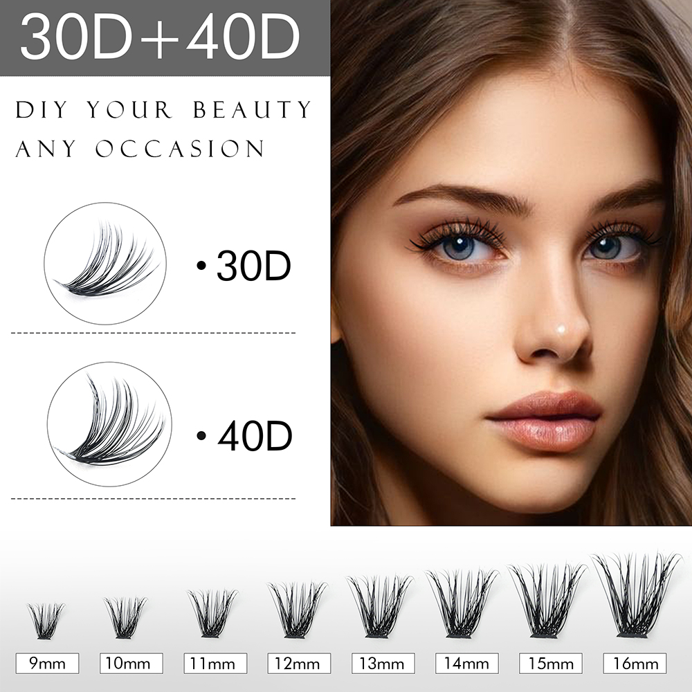 WINKLURE DIY Lash Clusters Mix - Eyelash Extension Cat Eye 评论和价格
