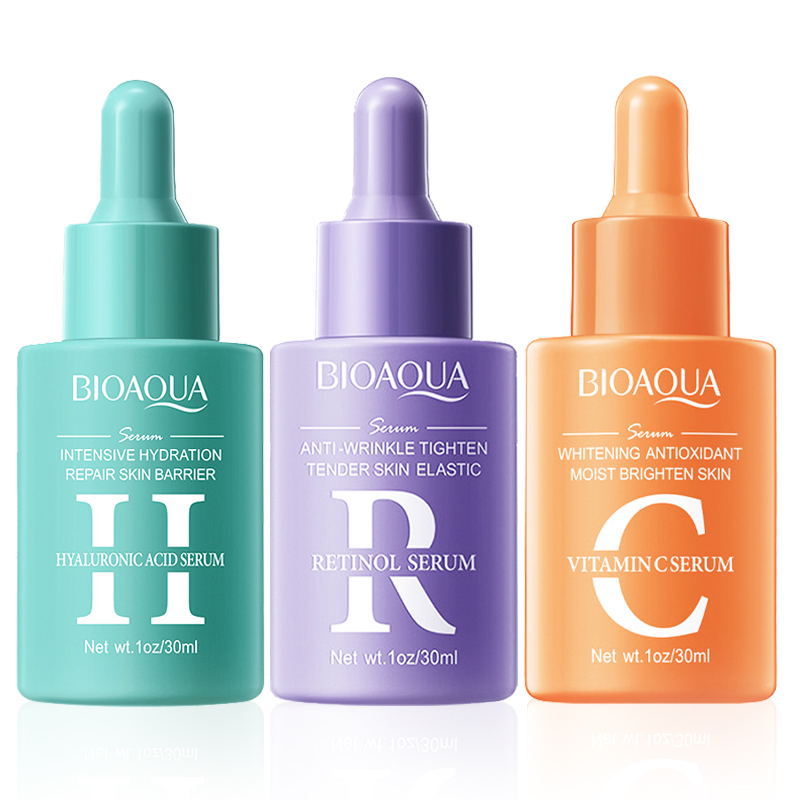 1/3pcs BIOAQUA Vitamin C Retin - The Ordinary Serum Hyaluronic Acid 评论和价格