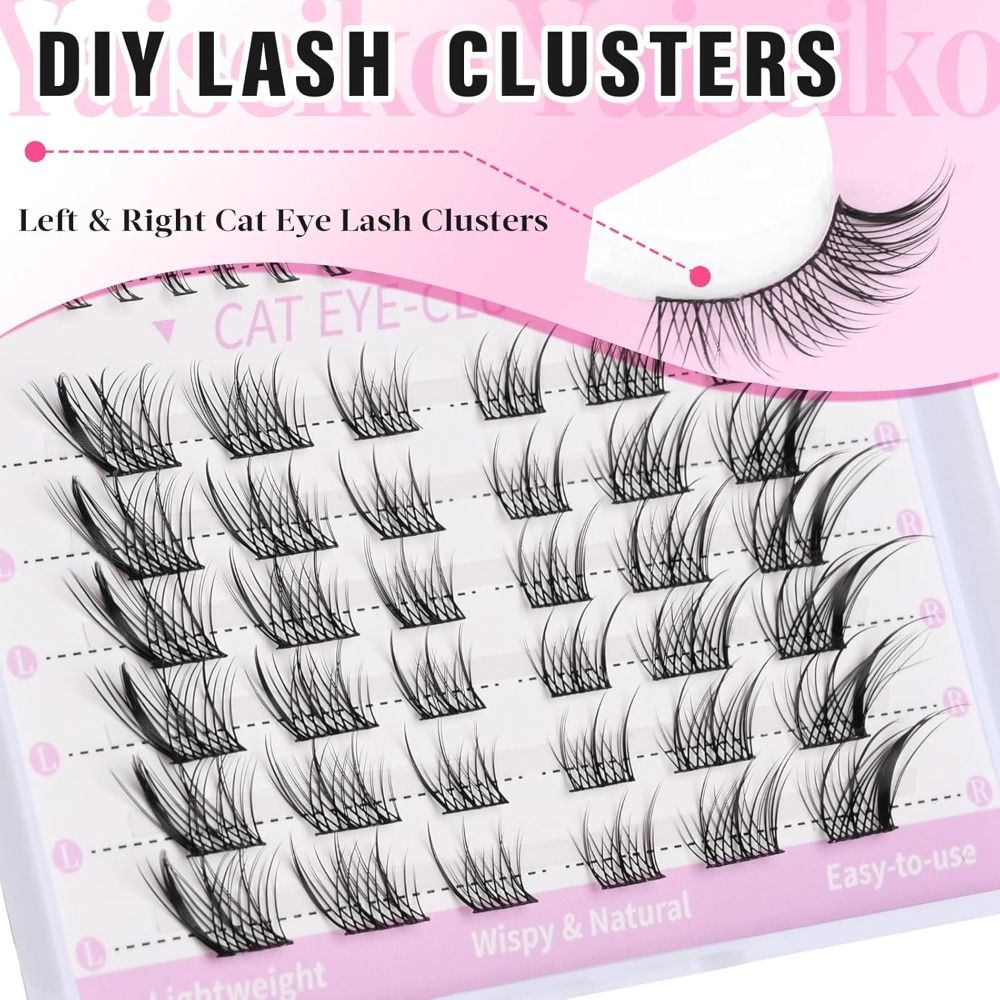 New 3D Cat Eye Self Adhesive L - Eyelash Extension Cat Eye 评论和价格