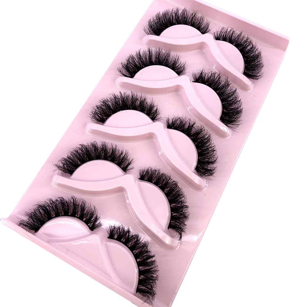 HBZGTLAD New Cat Eye Lashes 5  - Eyelash Extension Cat Eye 评论和价格