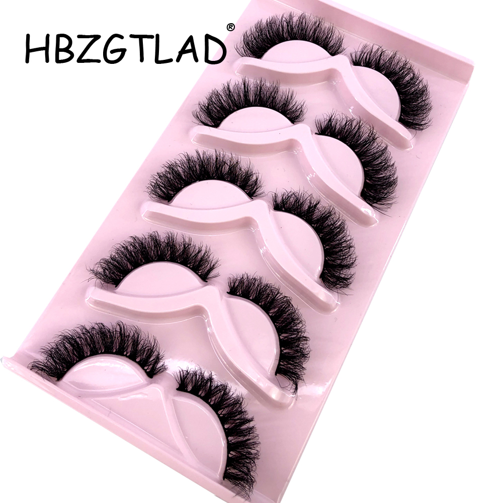 HBZGTLAD New Cat Eye Lashes 5  - Eyelash Extension Cat Eye 评论和价格