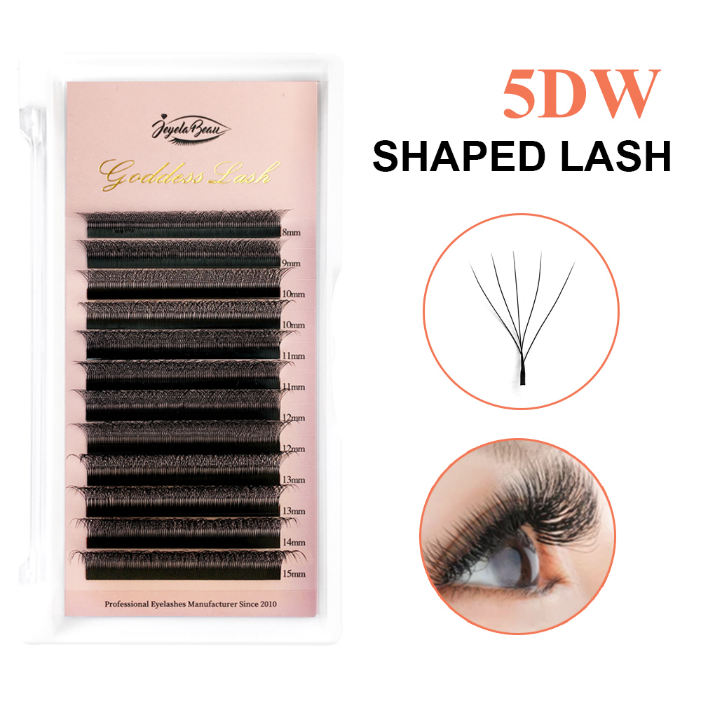 Goddess 5D W Shape Lashes Big  - Eyelash Extension Mega Volume 评论和价格