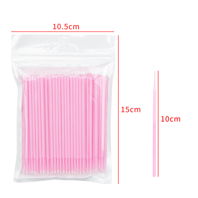 500/1000PCS Micro Brushes Eyel - Eyelash Extension Options 评论和价格