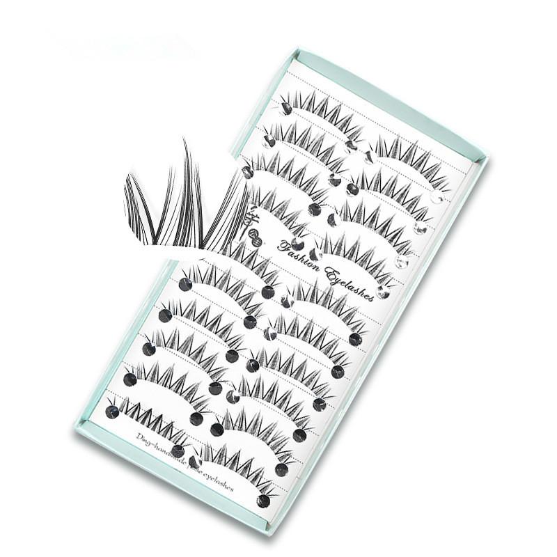 10 Pairs Natural Long Wispy Ca - Eyelash Extension Cat Eye 评论和价格