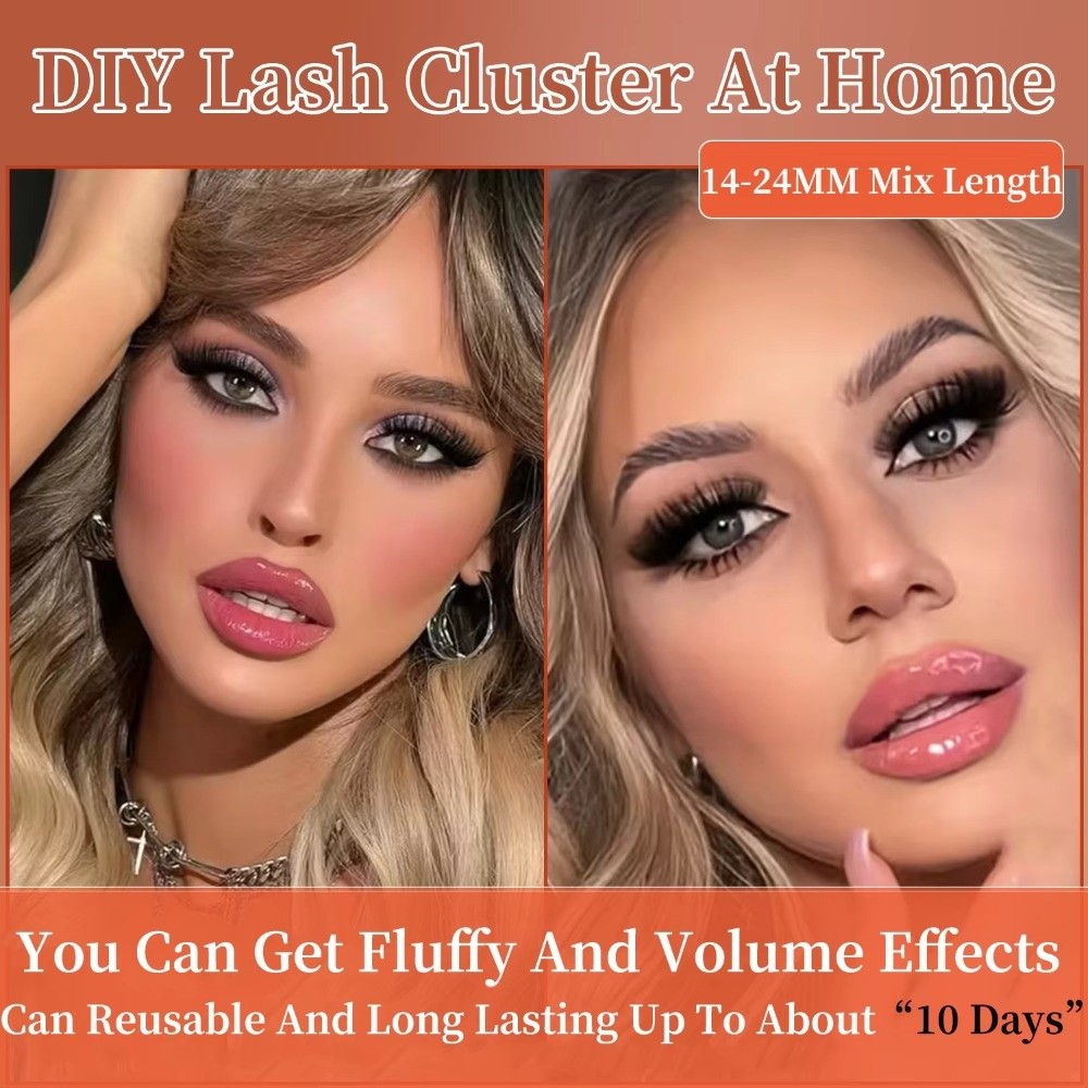 Long Lasting D Curl False Eyel - Eyelash Extension Mega Volume 评论和价格